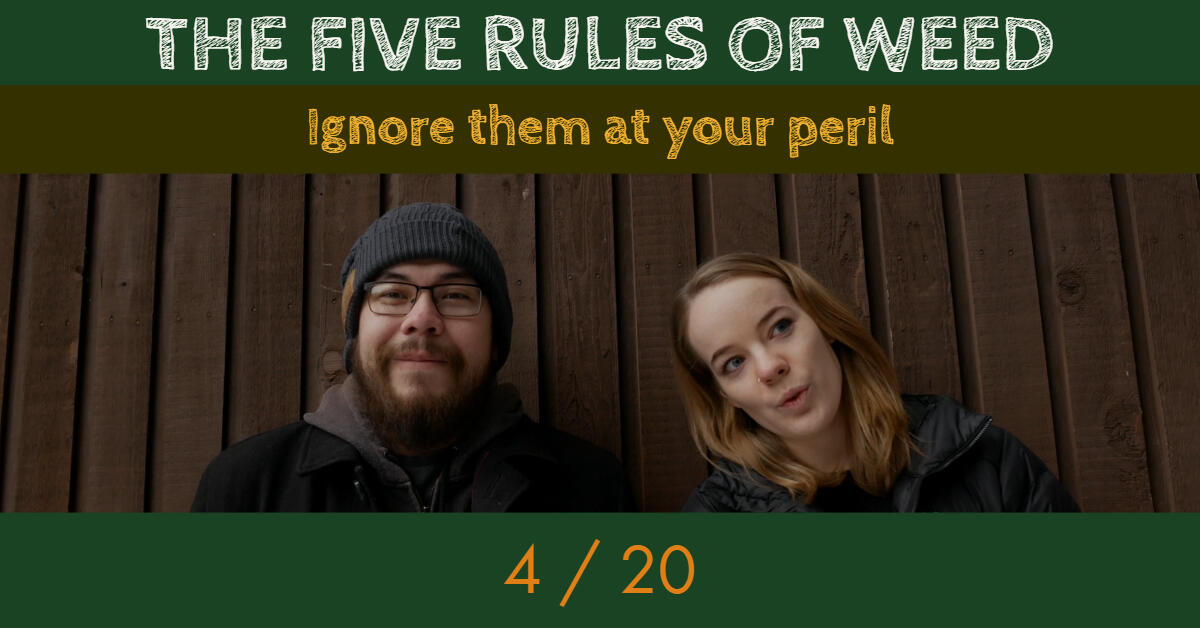 The Five Rules of Weed