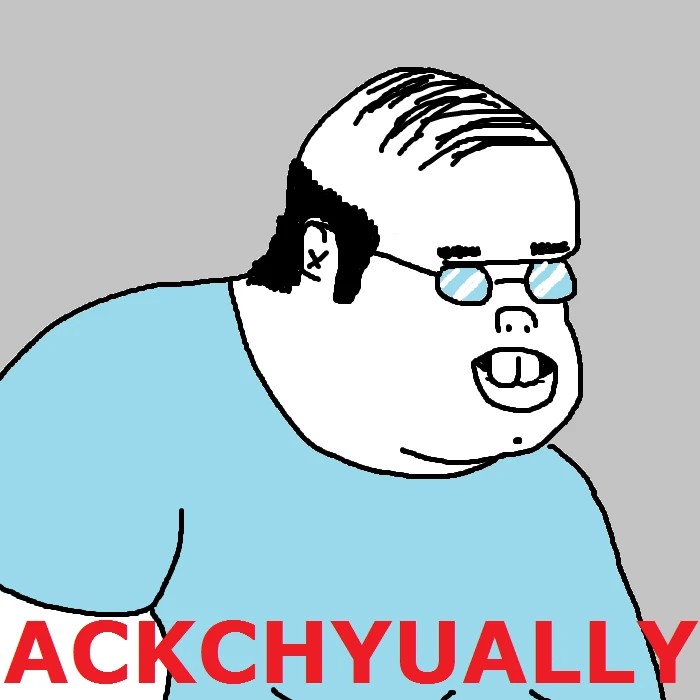 Actually Guy, the Actually Free mascot